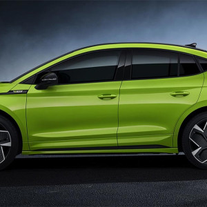  Skoda Enyaq Coupe 2023 Side